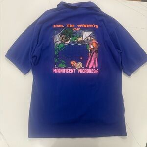 Vintage Outer Banks “Magnificent Micronesia” polo 🌊🌴